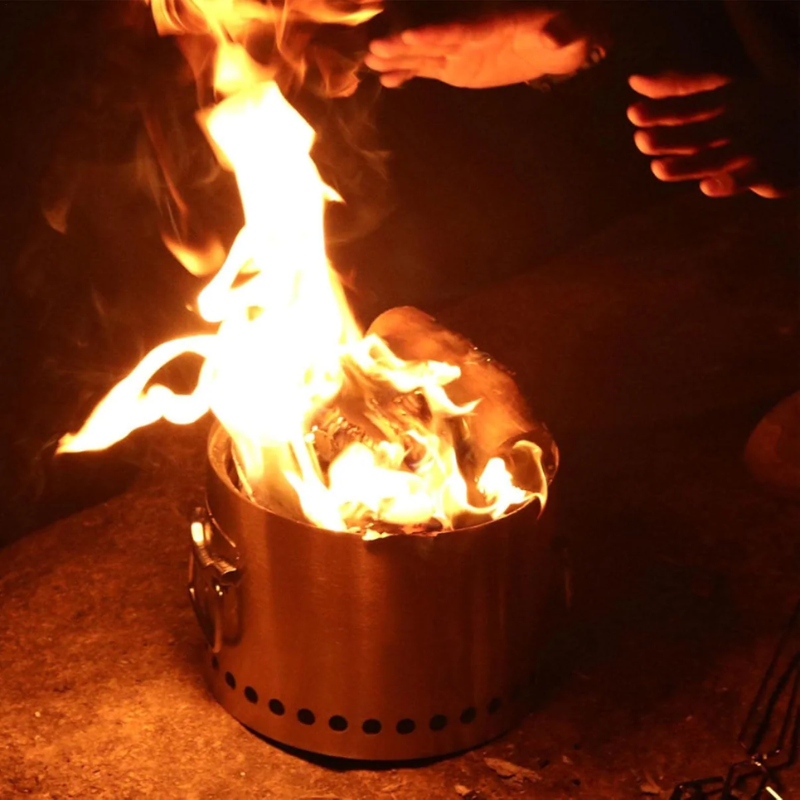 RVS Kookstel voor Survival & Camping
